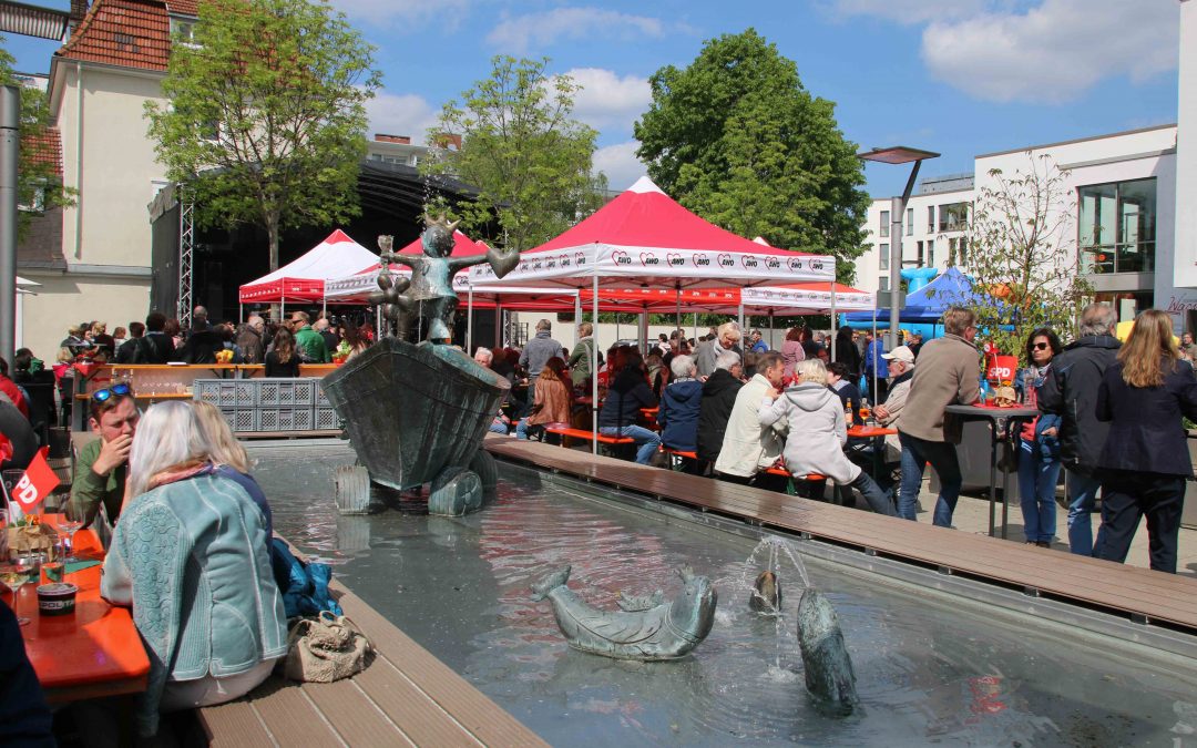 SPD zu Gast beim Marktfrühstück